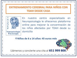 Entrenamiento en casa para niños con TDAH