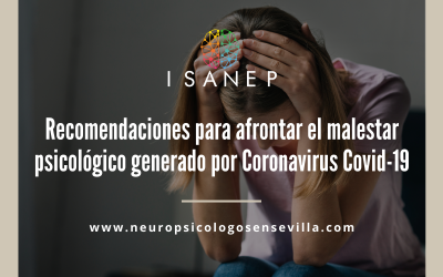 Recomendaciones para afrontar el malestar psicológico generado por Coronavirus Covid-19