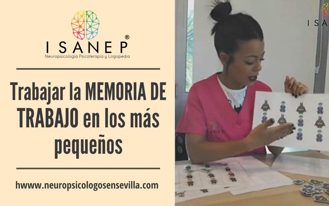 Trabajar la MEMORIA DE TRABAJO en los más pequeños