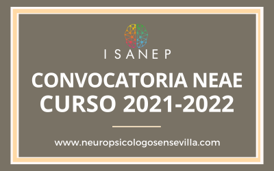 CONVOCATORIA NEAE CURSO 2021-2022